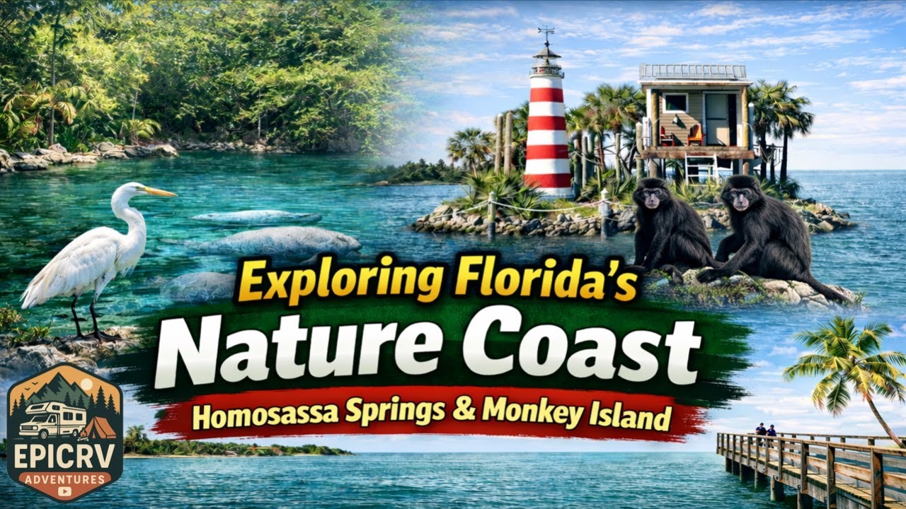 Exploring Florida&rsquo;s Nature Coast - Homosassa Springs & Monkey Island