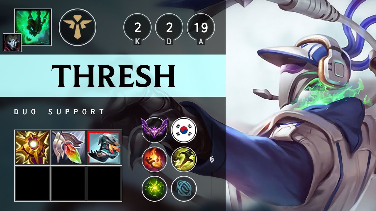 Thresh Support vs Lee Sin - KR Master Patch 25.20