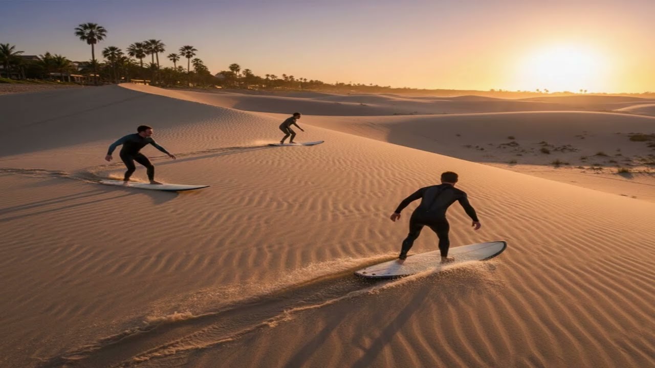 Bolivian Sandboarding Surf (Surf Cómico)