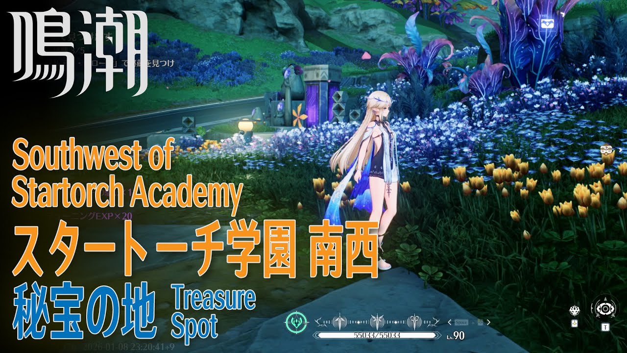 【鳴潮】秘宝の地/ラハイロイ/スタートーチ学園南西 [Treasure Spot,Southwest Startorch Academy,Lahai-Roi,WUWA,48907～48911]