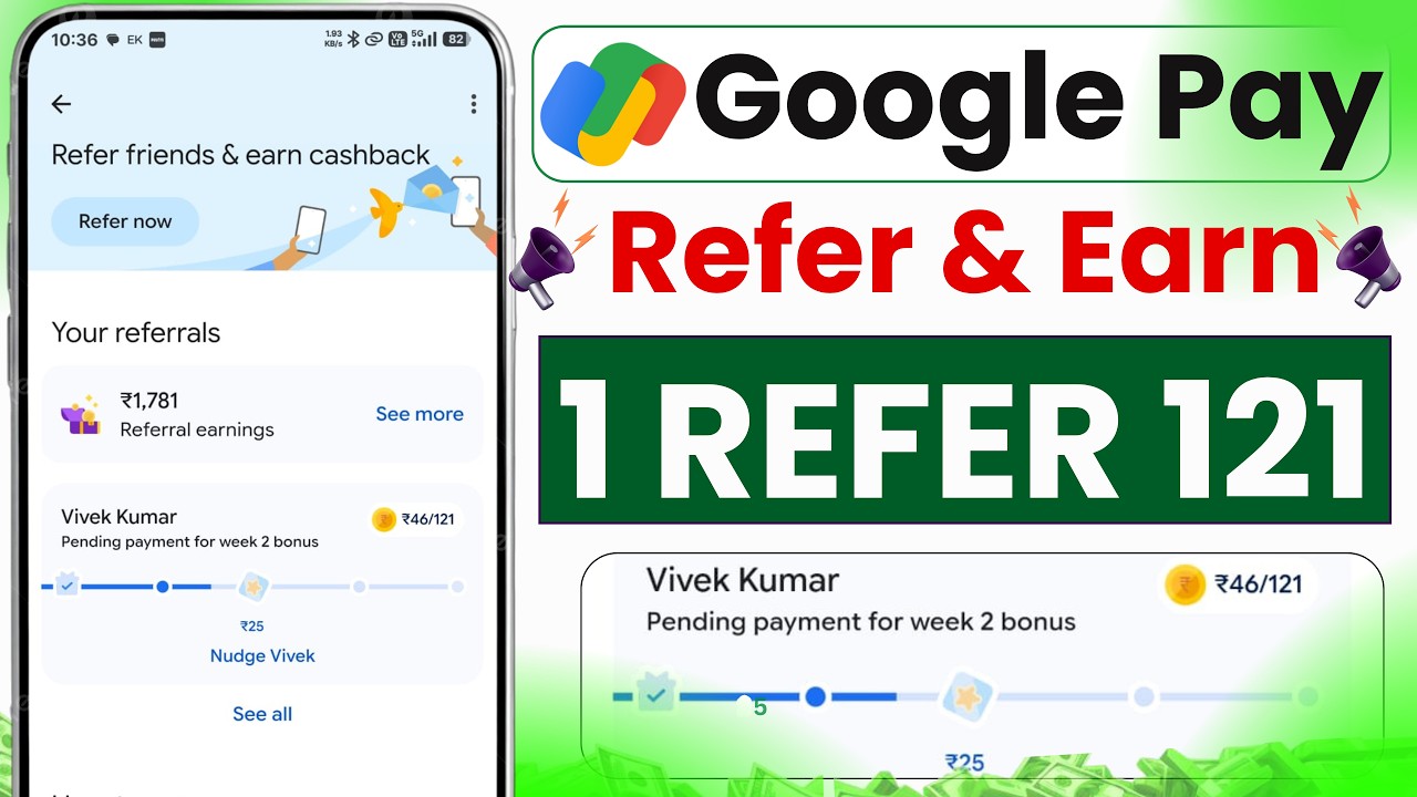 Google Pay Refer & Earn Karne Ka Sahi Tarika 2026 || How To Refer Google Pay || New Updated Offer