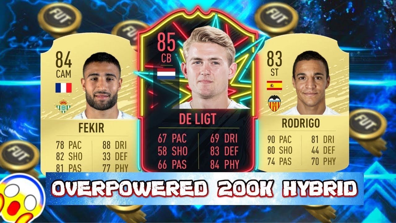 200K SQUAD BUILDER FIFA 20 | FIFA 20 OVERPOWERED 200K HYBRID SQUAD BUILDER!!!
