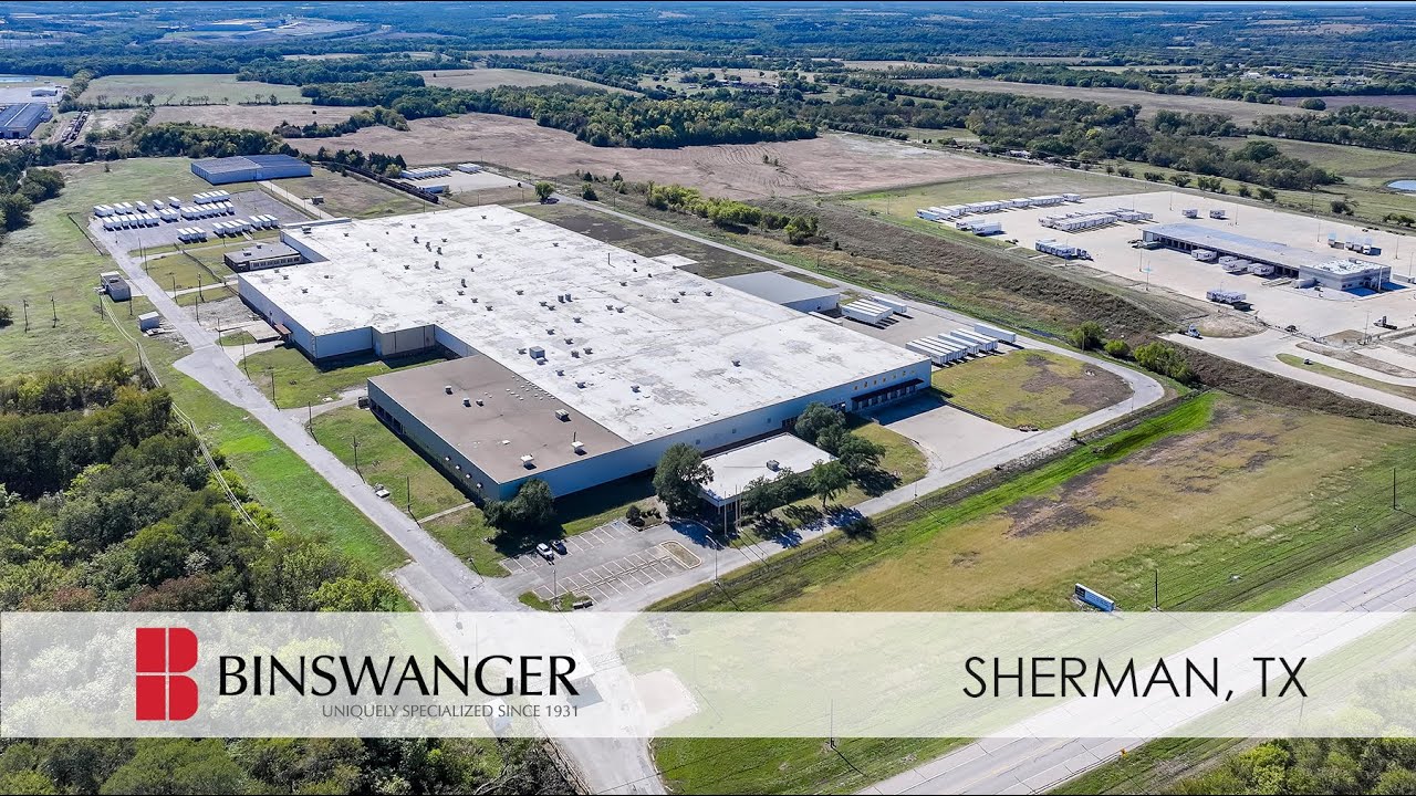 515,654 SF Industrial Facility Available in Sherman, TX