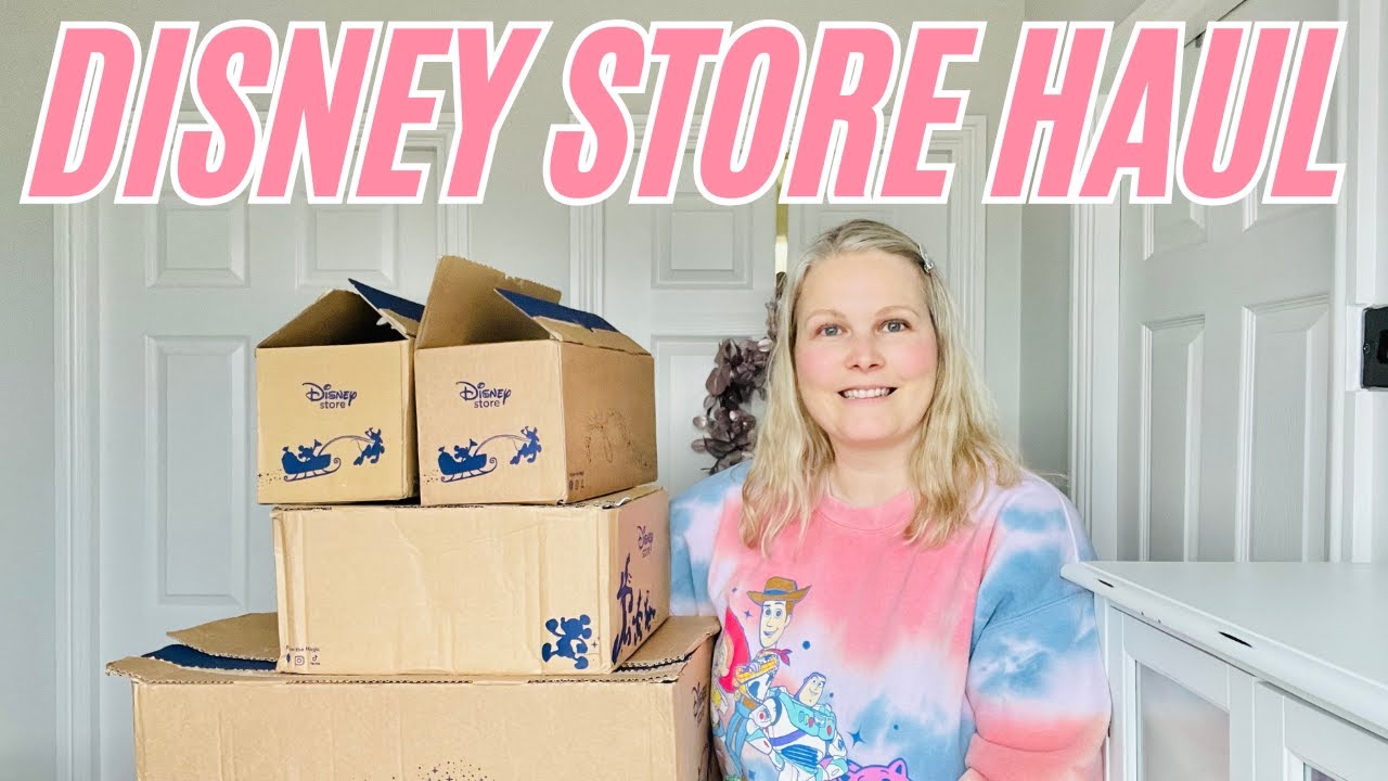 Перевозка товаров из магазина Disney #disney #disneyhaul #disneystorehaul