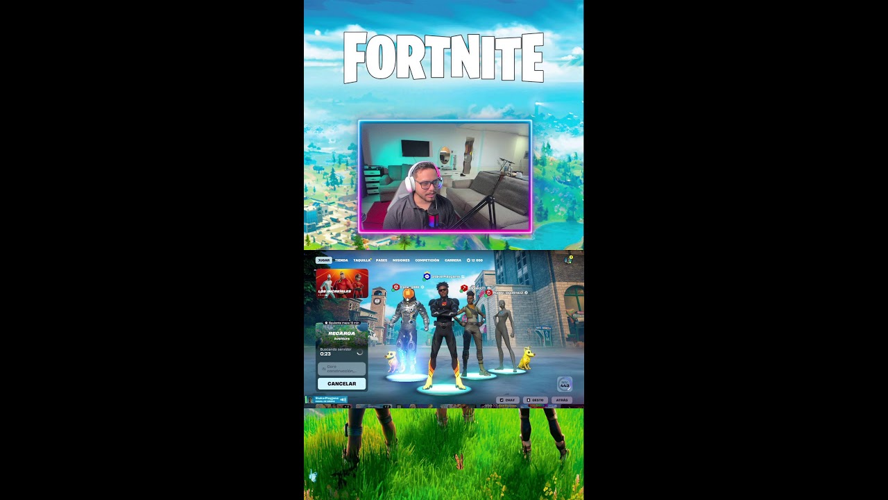 VEN A JUGAR CON NOSOTROS FORTNITE - SORTEO 1500 PAVOS SKIN