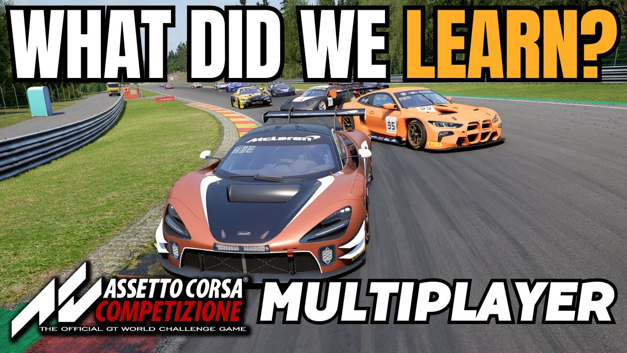 Practice Makes Podium? - ACC Multiplayer Race - McLaren 720S Evo at Spa - Assetto Corsa Competizione