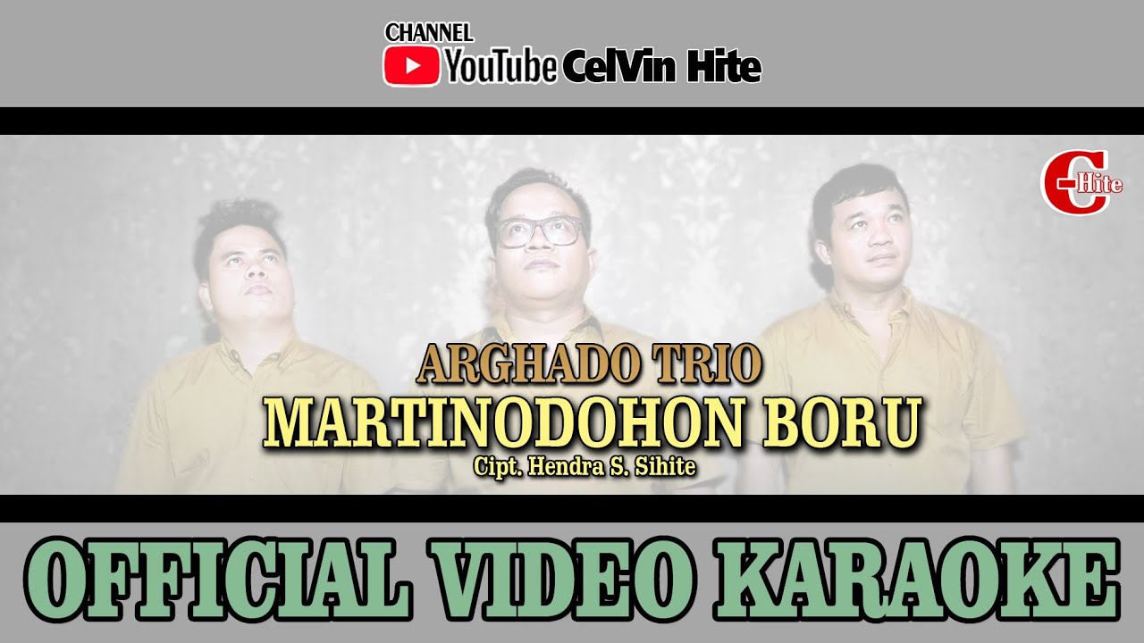 KARAOKE | MARTINODOHON BORU | Official Video Karaoke | Karaoke Batak Terbaru 2022