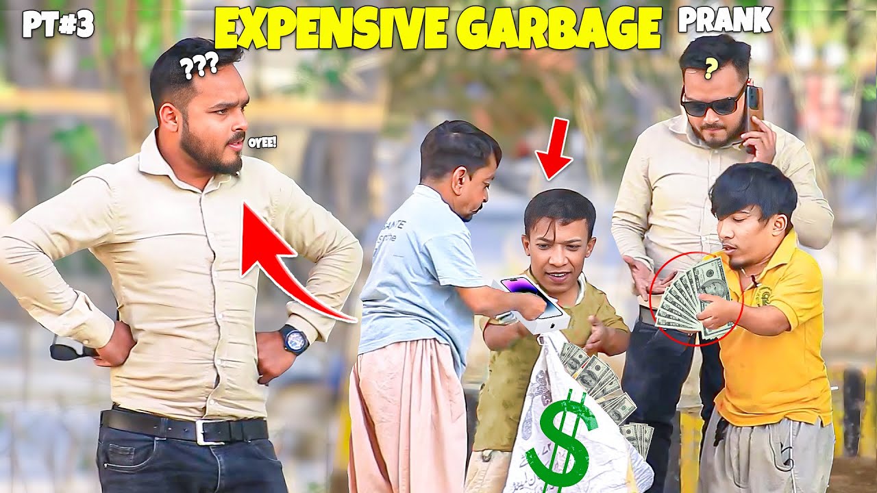Expensive Garbage Prank ( Pt 3 ) - | @NewTalentOfficial