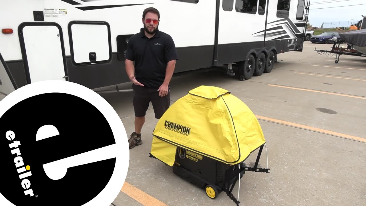 etrailer | Champion Inverter Generators Storm Shield Generator Cover Review