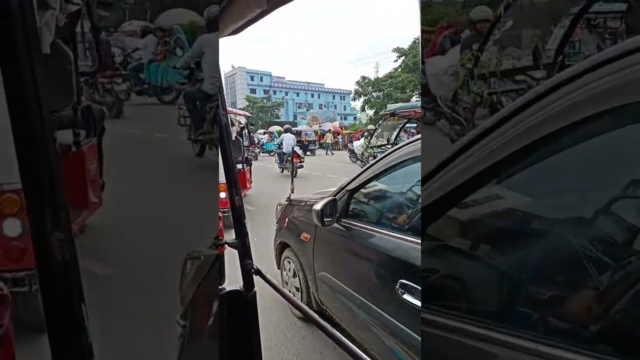 line bazar Purnia road jaam #viral #shorts