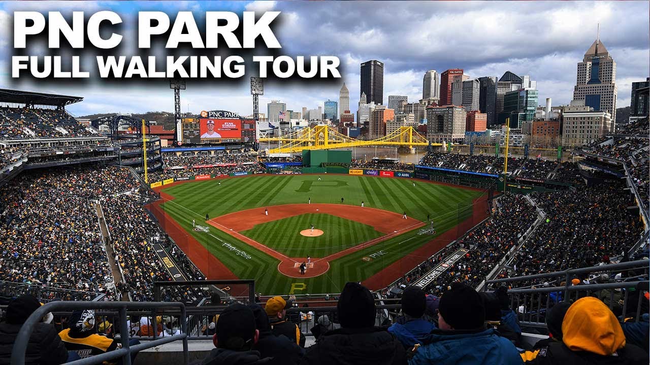 Walking Tour of one of MLB's most scenic ballparks!! FULL Tour of PNC Park in Pittsburgh