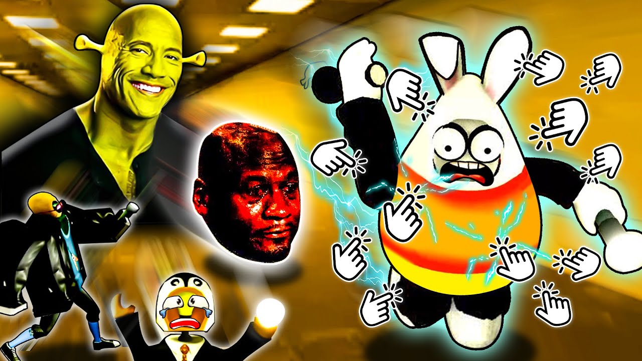 後室狂奔 史萊克強森驚現後室，還用耳朵吹嗩吶給我們聽