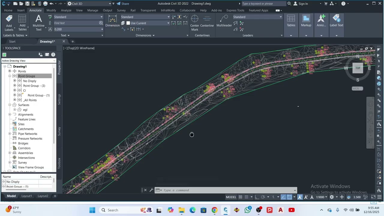 Civil 3D Road Widening Using Alignment . Add Widening Alignment Civil 3D | Highway & Road Design
