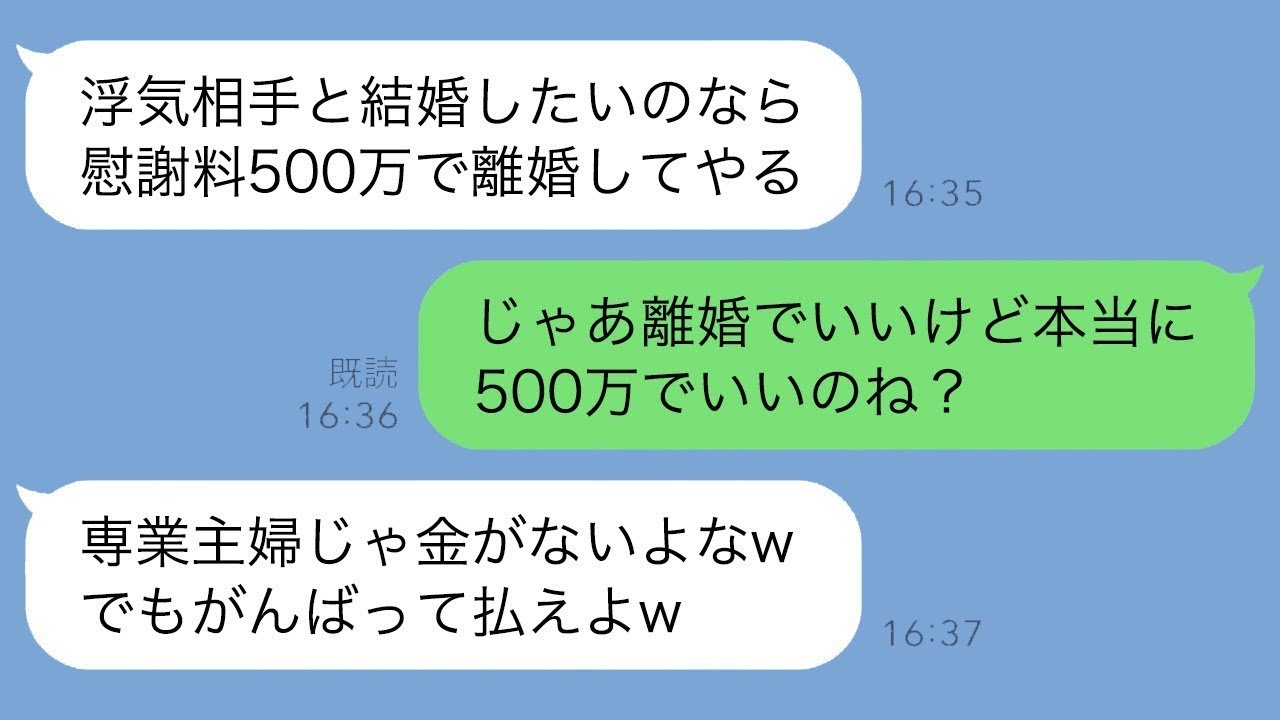 亭主関白夫が慰謝料500万要求！浮気疑惑の真相と離婚後の驚きの結末www