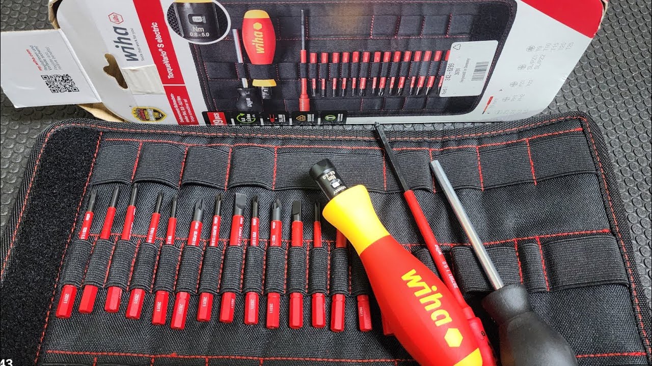ไขควงทอร์คเทพ! | รีวิว Wiha TorqueVario S Electric VDE 18 ชิ้น ชุดเดียวจบงานไฟฟ้า 1000V