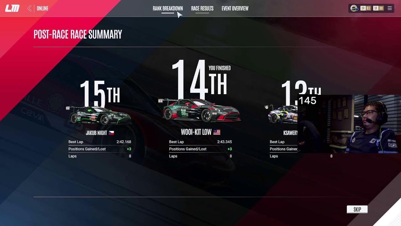 🔴LIVE : LMU Daily Racing Bronzey Lobby Part 2