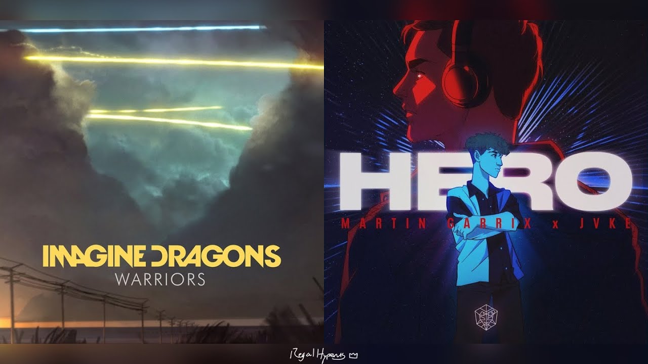 Imagine Dragons, Martin Garrix & JVKE - Heroic Warriors (Mashup)