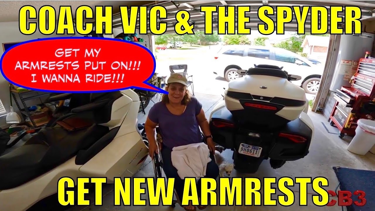 2024 CAN AM SPYDER ARMREST INSTALLATION!!!   YOU CAN DO IT!!!