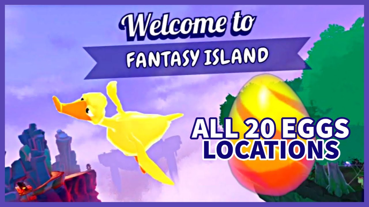 ISLAND SAVER - Fantasy Island All 20 Golden Eggs Locations
