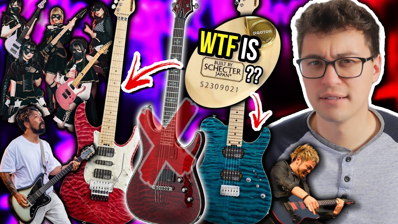 КАК НИКТО НЕ ЗНАЕТ О СУЩЕСТВОВАНИИ ЭТИХ ГИТАРОВ?? || Schecter Japan