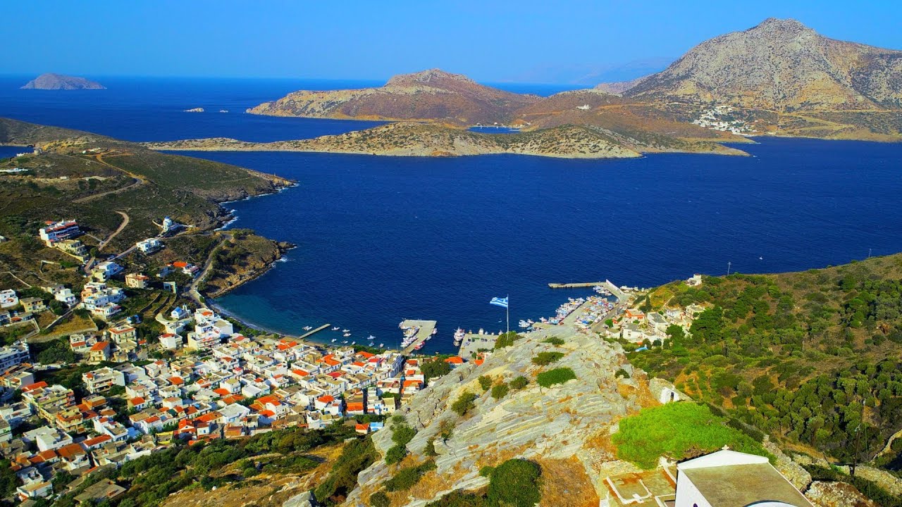 ΦΟΥΡΝΟΙ ΚΟΡΣΕΩΝ ME DRONE - Fourni island by drone