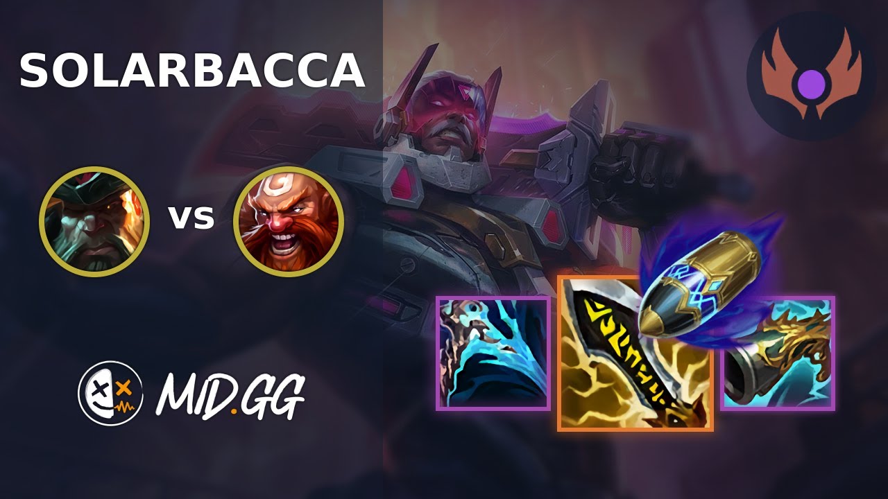 MID.GG: [ solarbacca ] Гангпланк MID против Грагаса | NA MASTER | LOL Сезон 2026