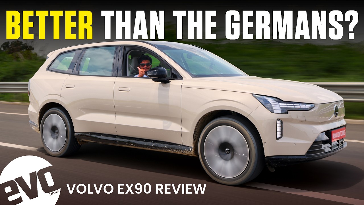 Volvo EX90: The best 6-seat luxury electric SUV in India? | Drive Review | evo India