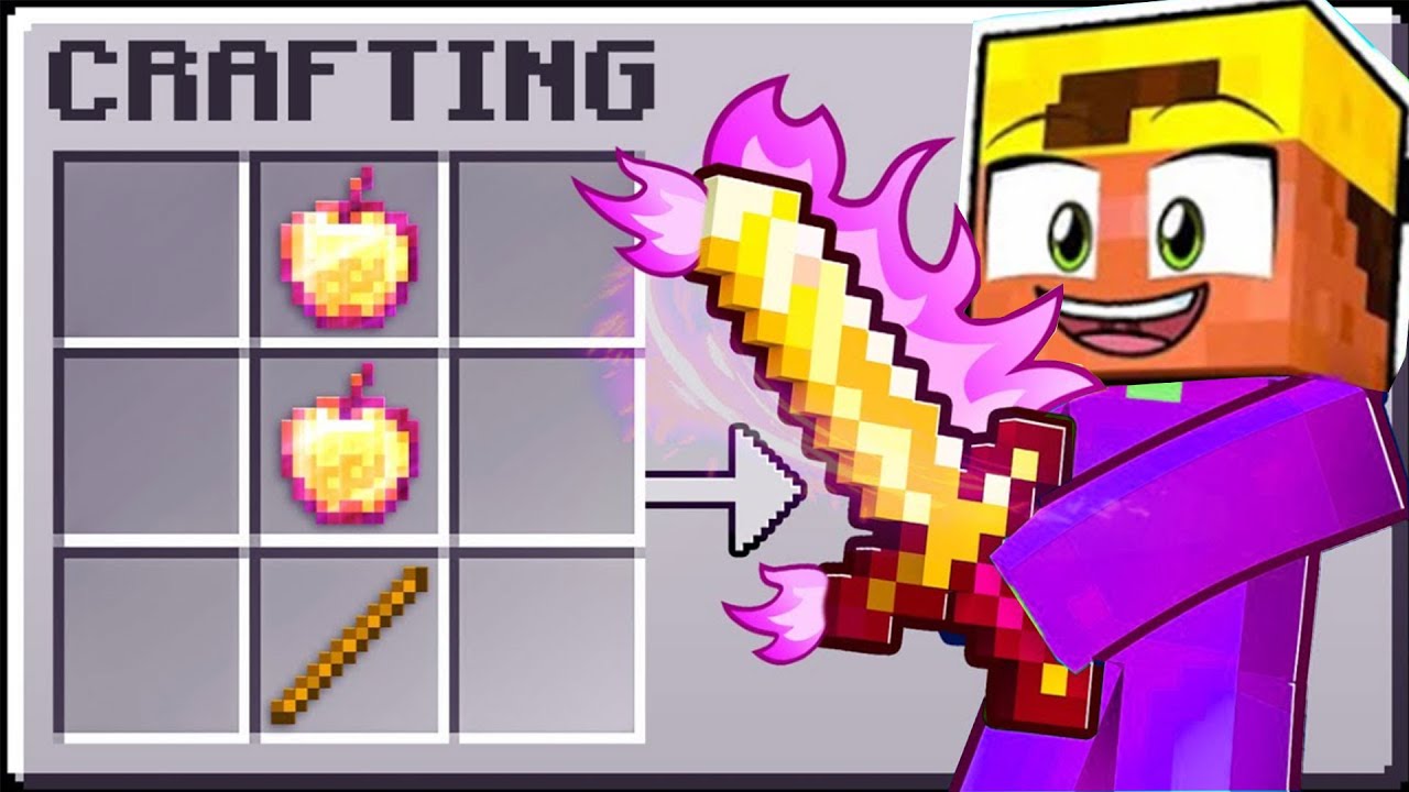 Minecraft, aber du kannst jedes Schwert Craften!