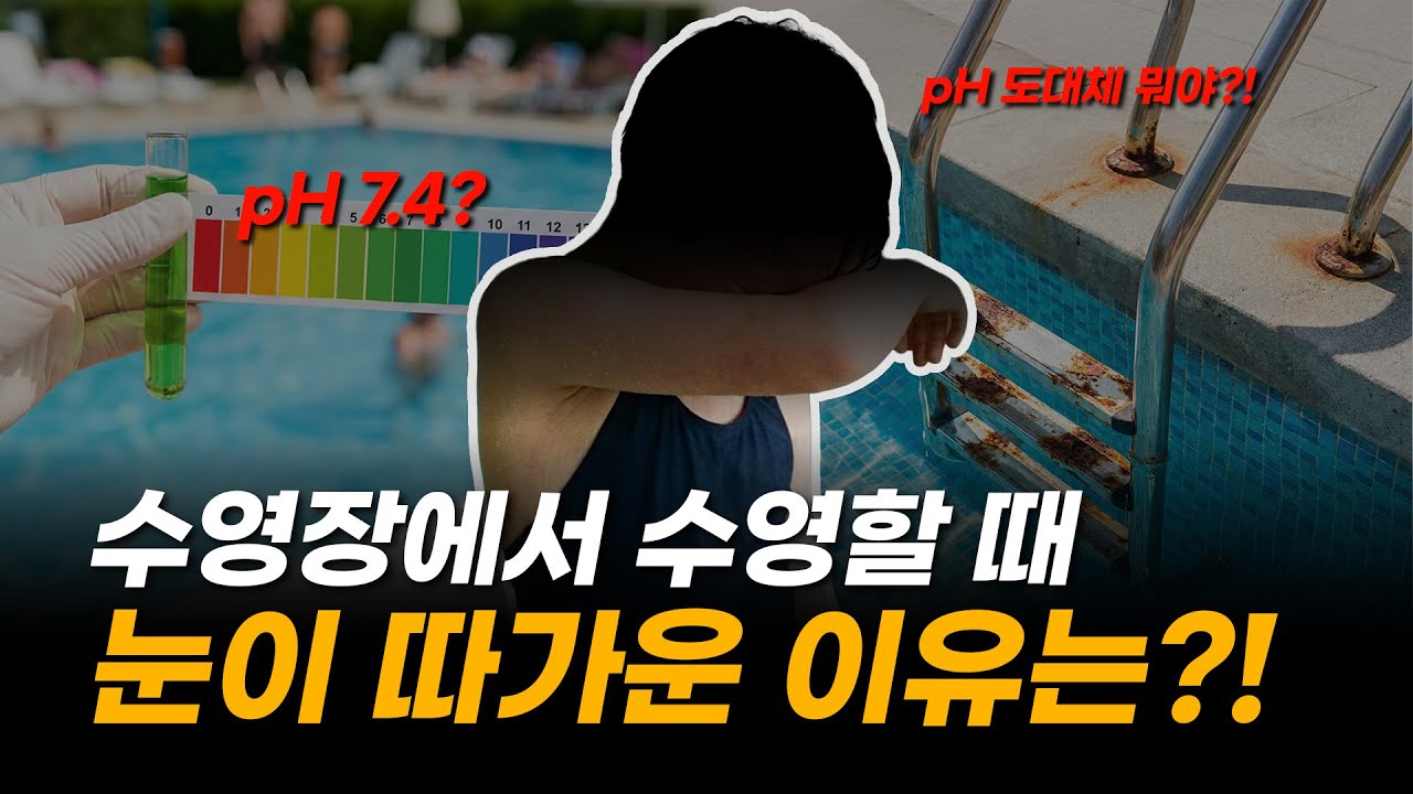 pH 농도, 왜 중요할까?ㅣ내 몸이 좋아하는 물의 비밀 pHㅣ수영장 수질 관리의 핵심 pH 완전 정복