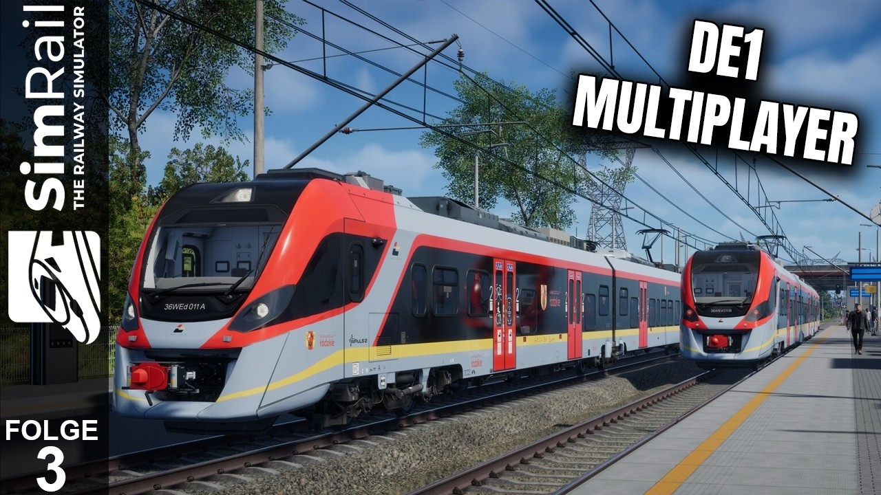 Łódź Railway Junction + IMPULS 2 online auf dem DE1 Server! | SimRail🚅 | #3 | LET'S PLAY | 🔴LIVE