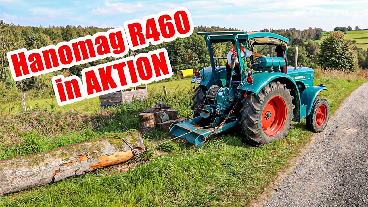 Mein Vater zeigt uns seinen Hanomag R460