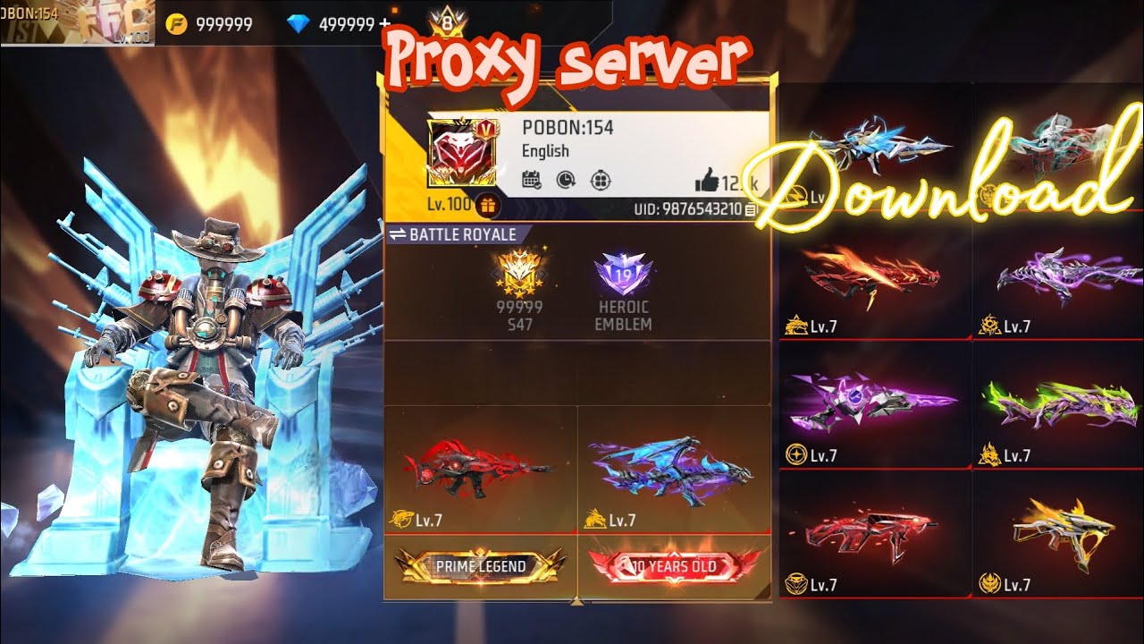 How to Download Free Fire Proxy Server | 100% Working Method 2025