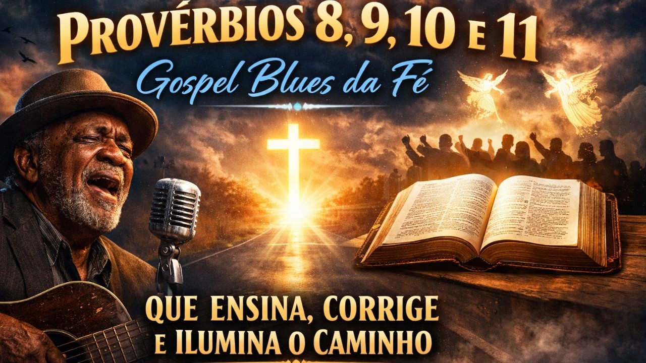 Provérbios 8, 9, 10 e 11 – Gospel Blues da Fé Que Ensina, Corrige e Ilumina o Caminho