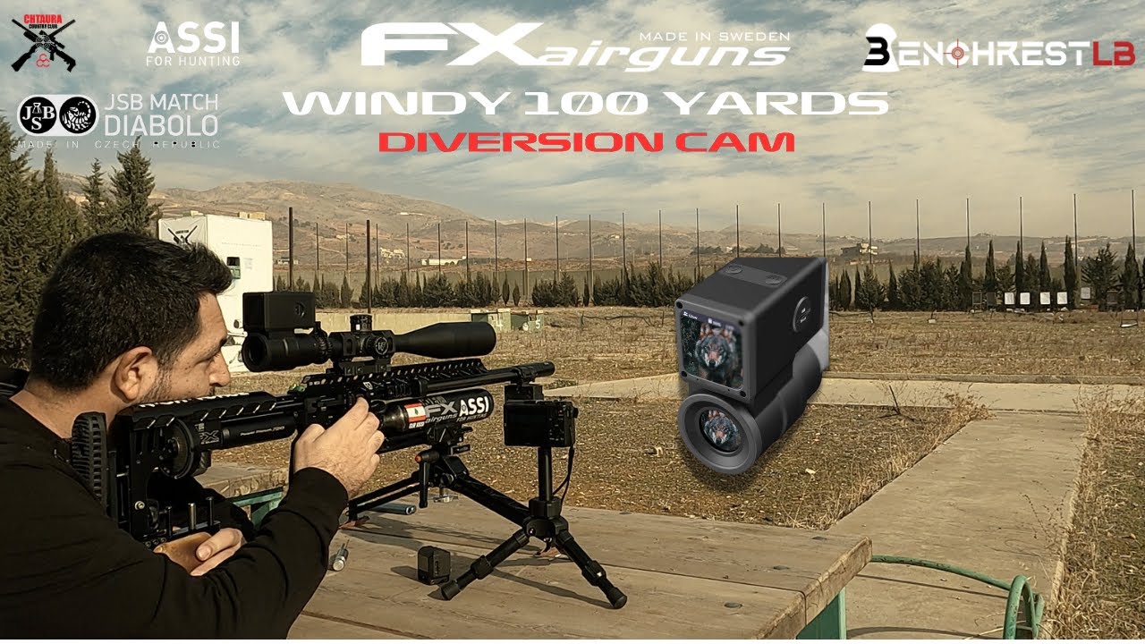 Surviving the wind at 100 yards - FX Impact M3 & Diversion Cam in Action !