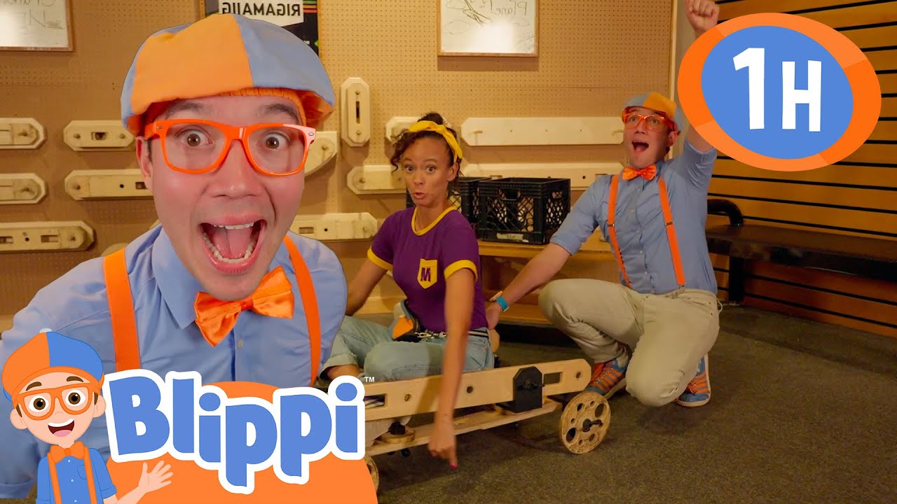 Blippi and Meekah's Vrooming Adventure! | Vehicle Video | Educational Videos for Kids
