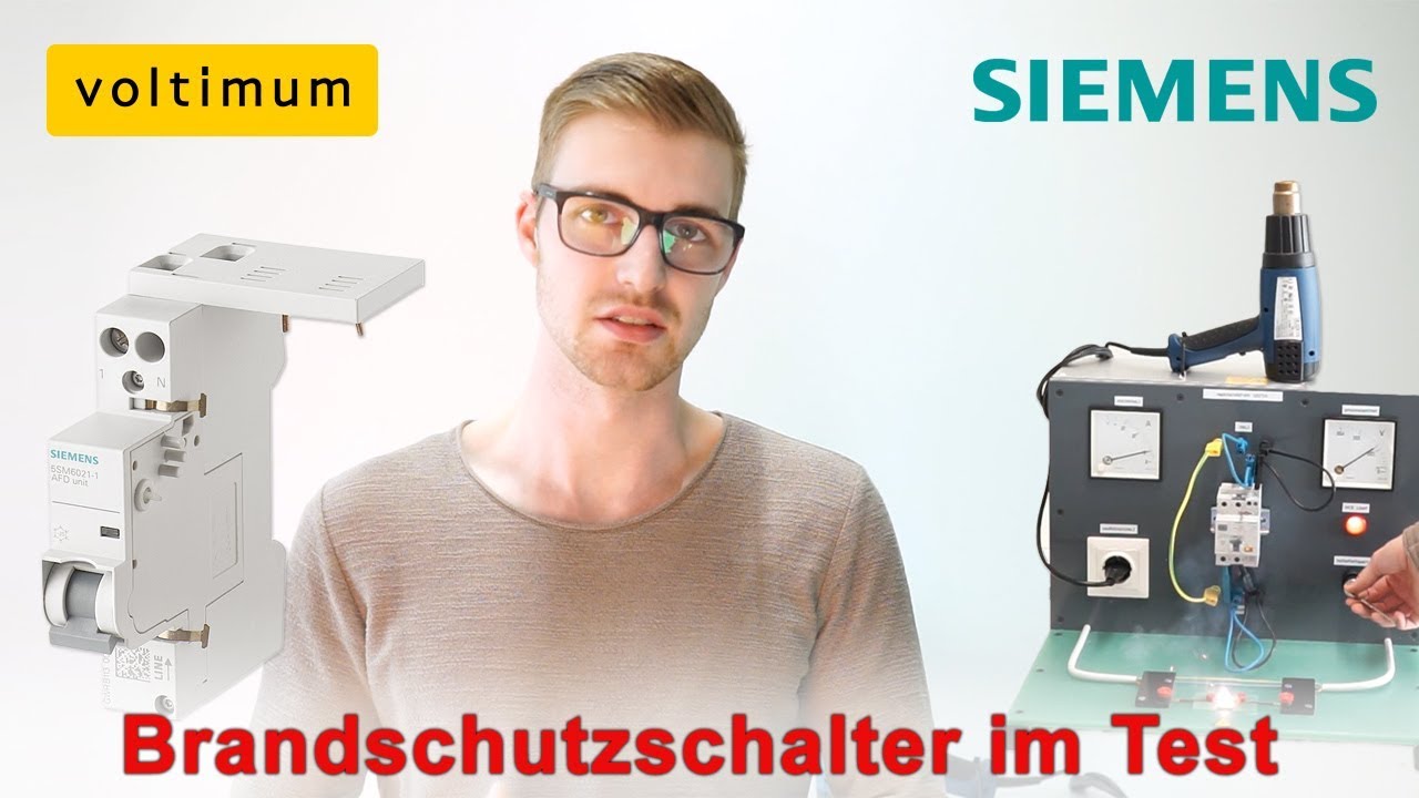 Brandschutzschalter (AFDD) von SIEMENS im Test | Voltimum Produkttest