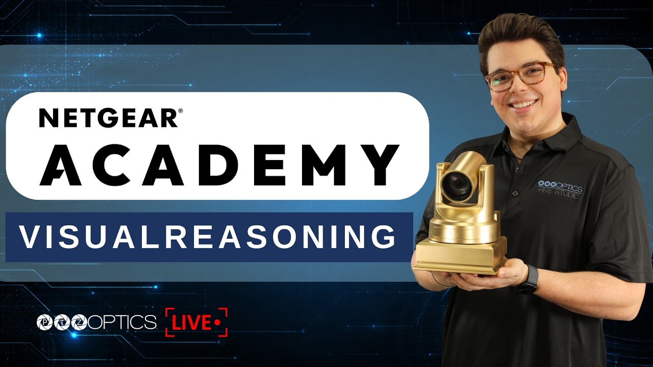 🔴LIVE: NETGEAR Academy (Free AV Training) + Visual Reasoning