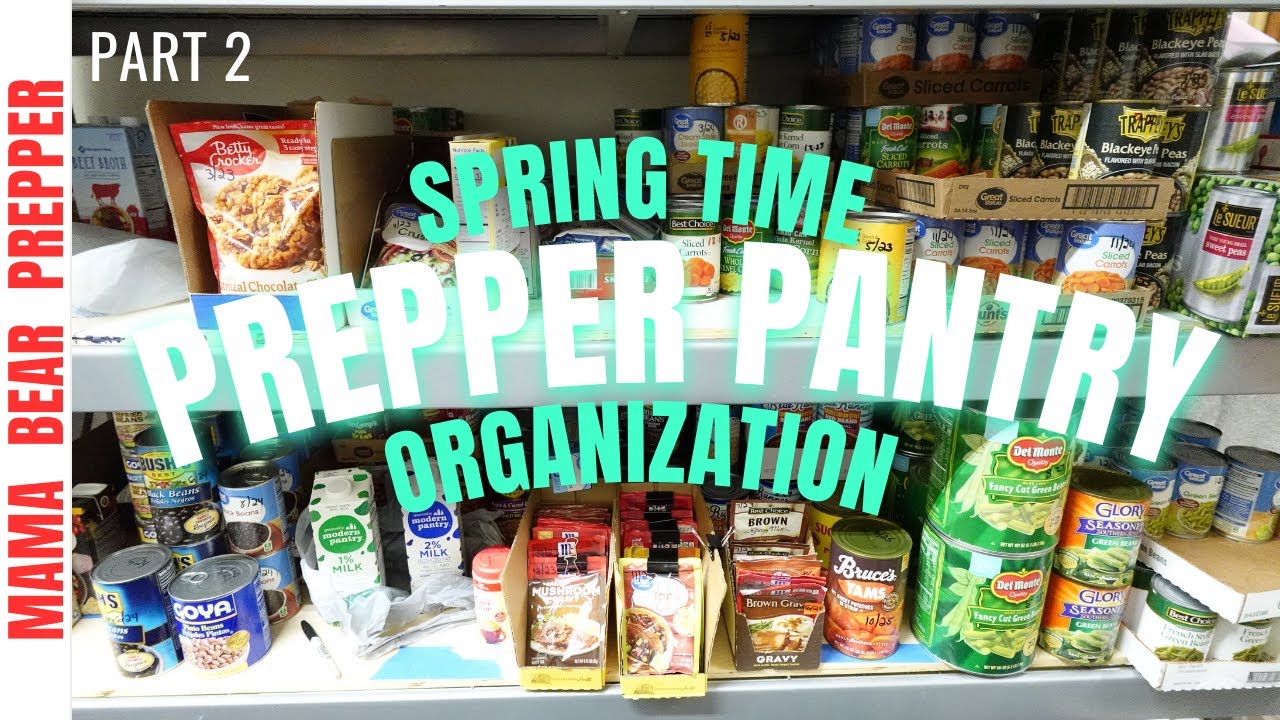 Prepper Pantry Spring Cleaning/Organizing part 2