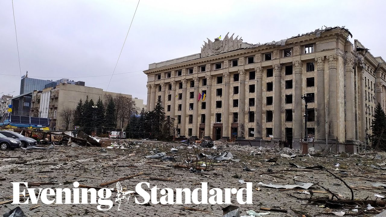 Kharkiv aftermath: Russian shelling destroys Ukraine's 2nd-largest city