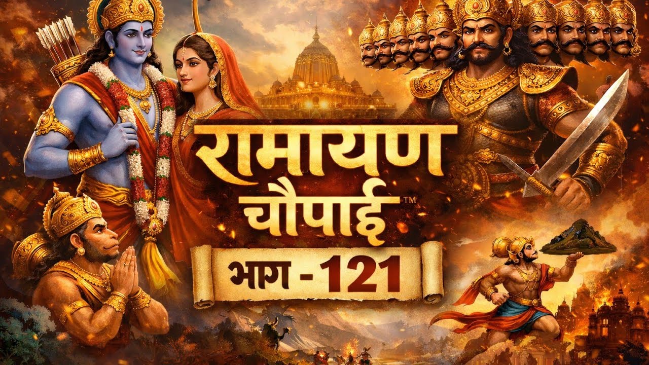 रामायण चौपाई | हिंदी अनुवाद सहित | Ramayan Chaupai | bal kand | सम्पूर्ण रामायण | part- 121