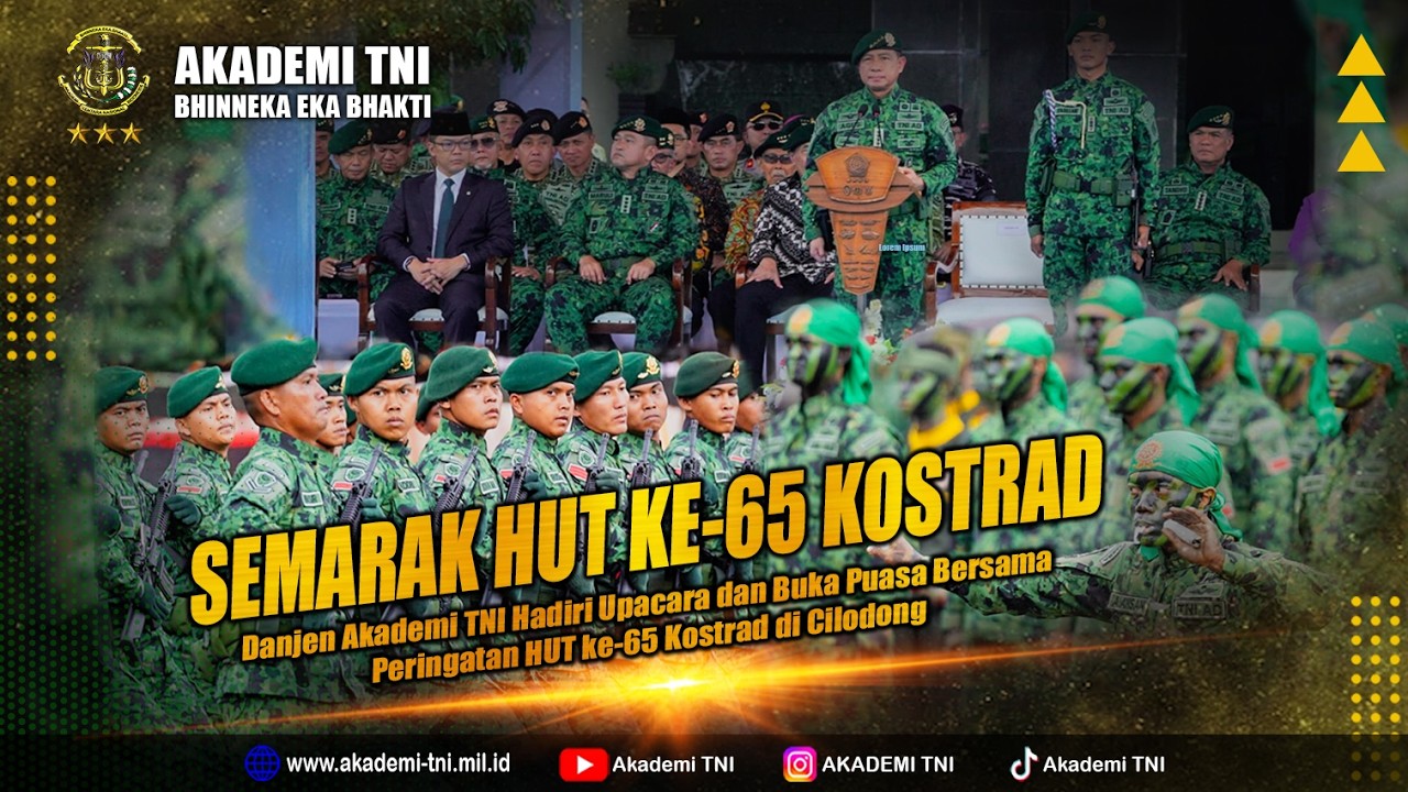 SEMARAK HUT KE-65 KOSTRAD DI CILODONG