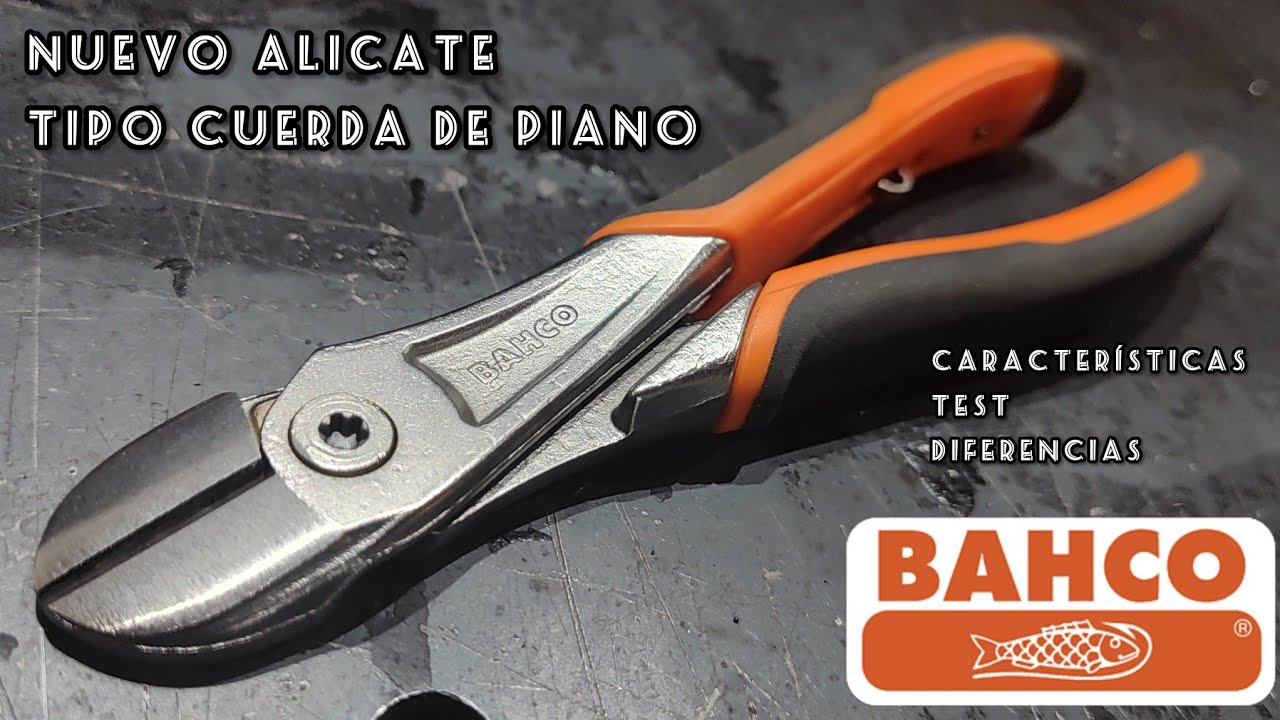 BAHCO Alicate tipo cuerda de piano. #bahco