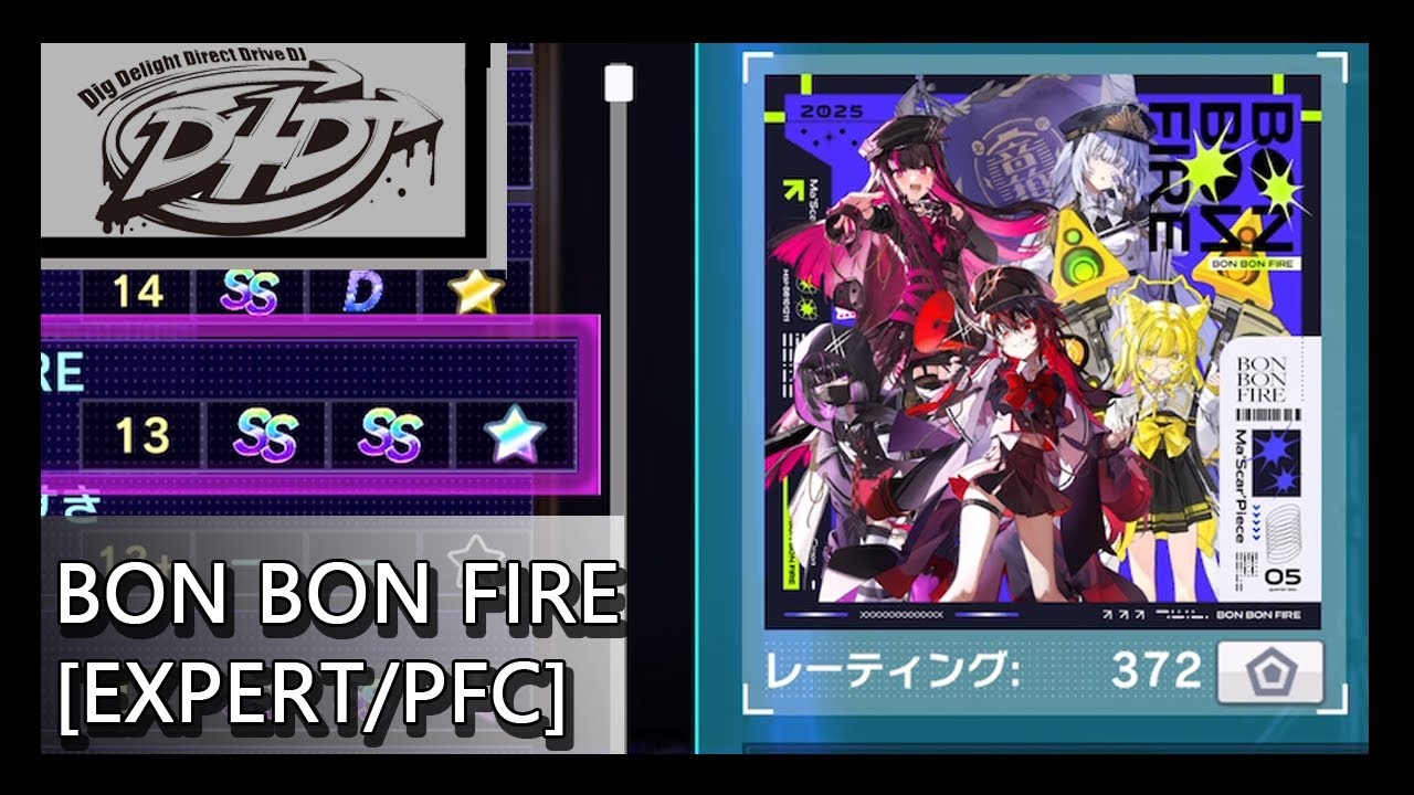 D4DJ] BON BON FIRE (EXPERT/PFC)