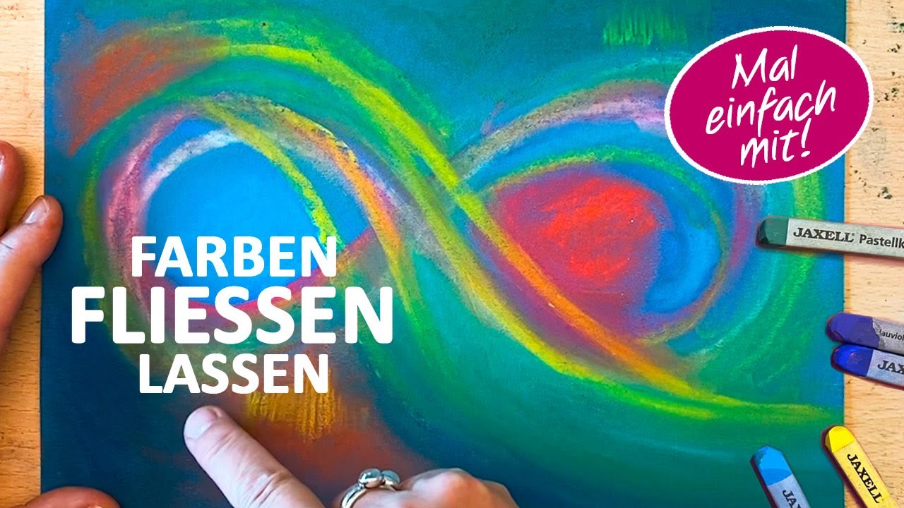 Für Harmonie und Entspannung – Entdecke die liegende Acht (Tutorial) ǀ Pastellkreide malen