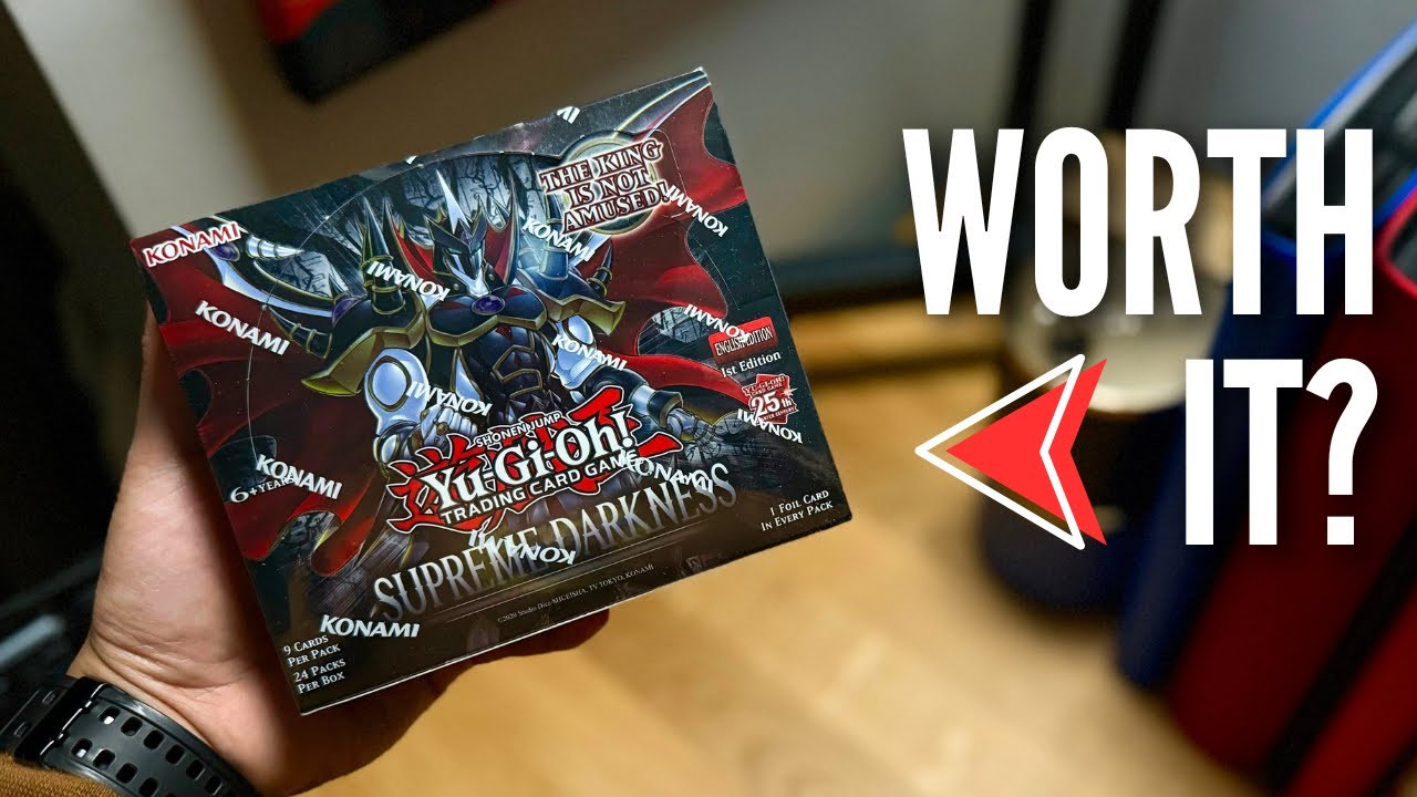 Unboxing the *NEWEST* Yu-Gi-Oh! Set | Supreme Darkness Booster Box Opening