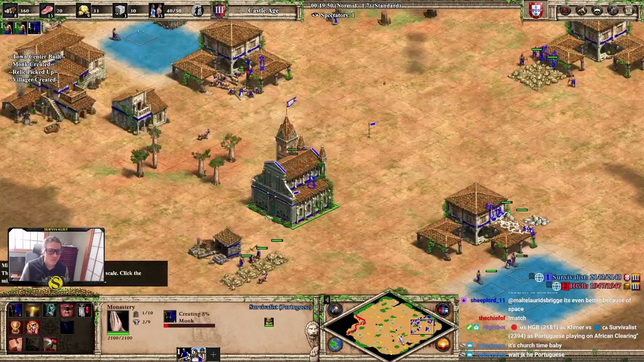 If I Had Known | African Clearing | Portuguese vs Khmer (2 Dec/2025)