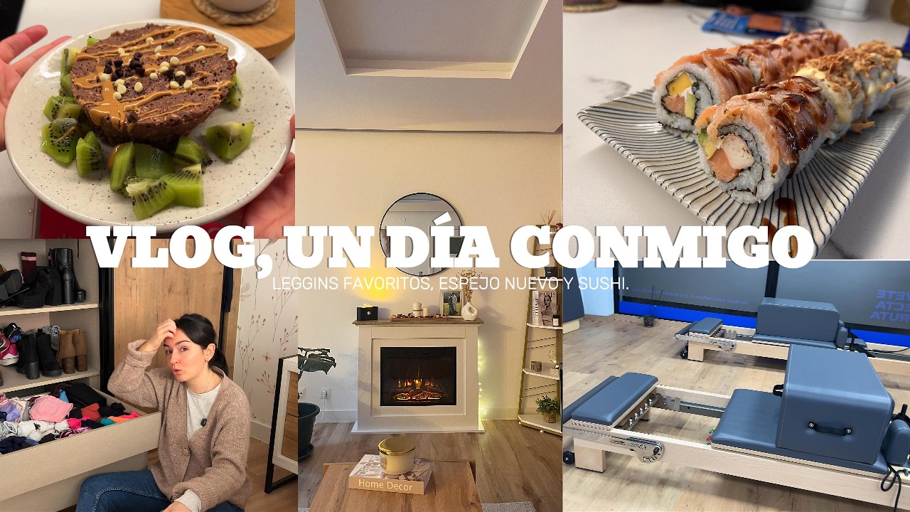 VLOG| UN DÍA CONMIGO 🛒✨ Receta Healthy, Pilates y Transformando el Comedor con un Espejo Nuevo ✨