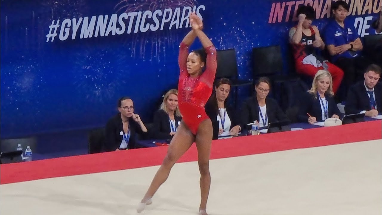 Shilese Jones 🇺🇸 - Floor Final - Paris World Cup 2022