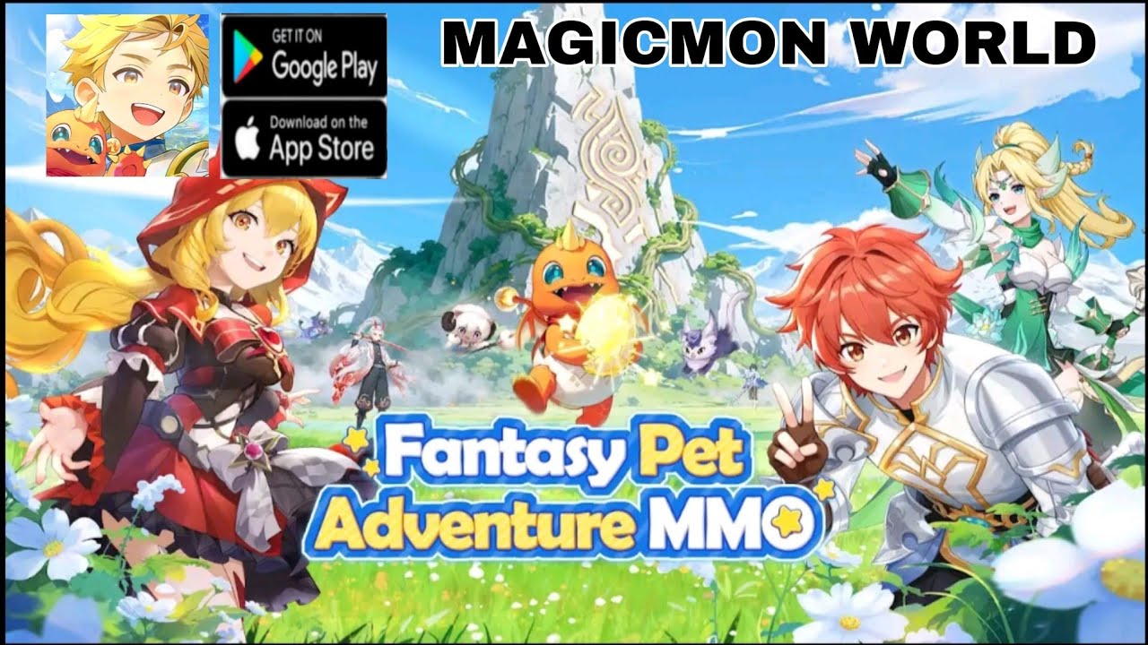 Magicmon: World Gameplay - MMORPG Game Android iOS