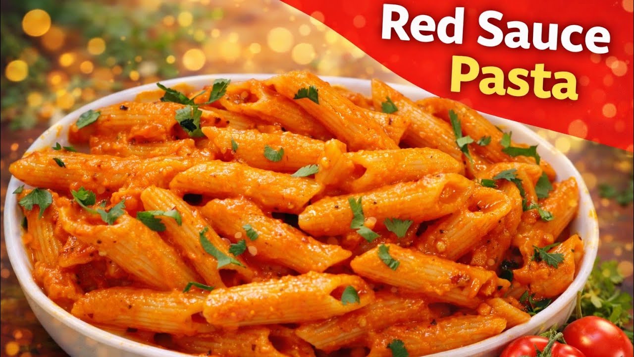 Restaurant Style Red Sauce Pasta | Creamy & Perfect Pasta Recipe | Delicious Pasta At Home